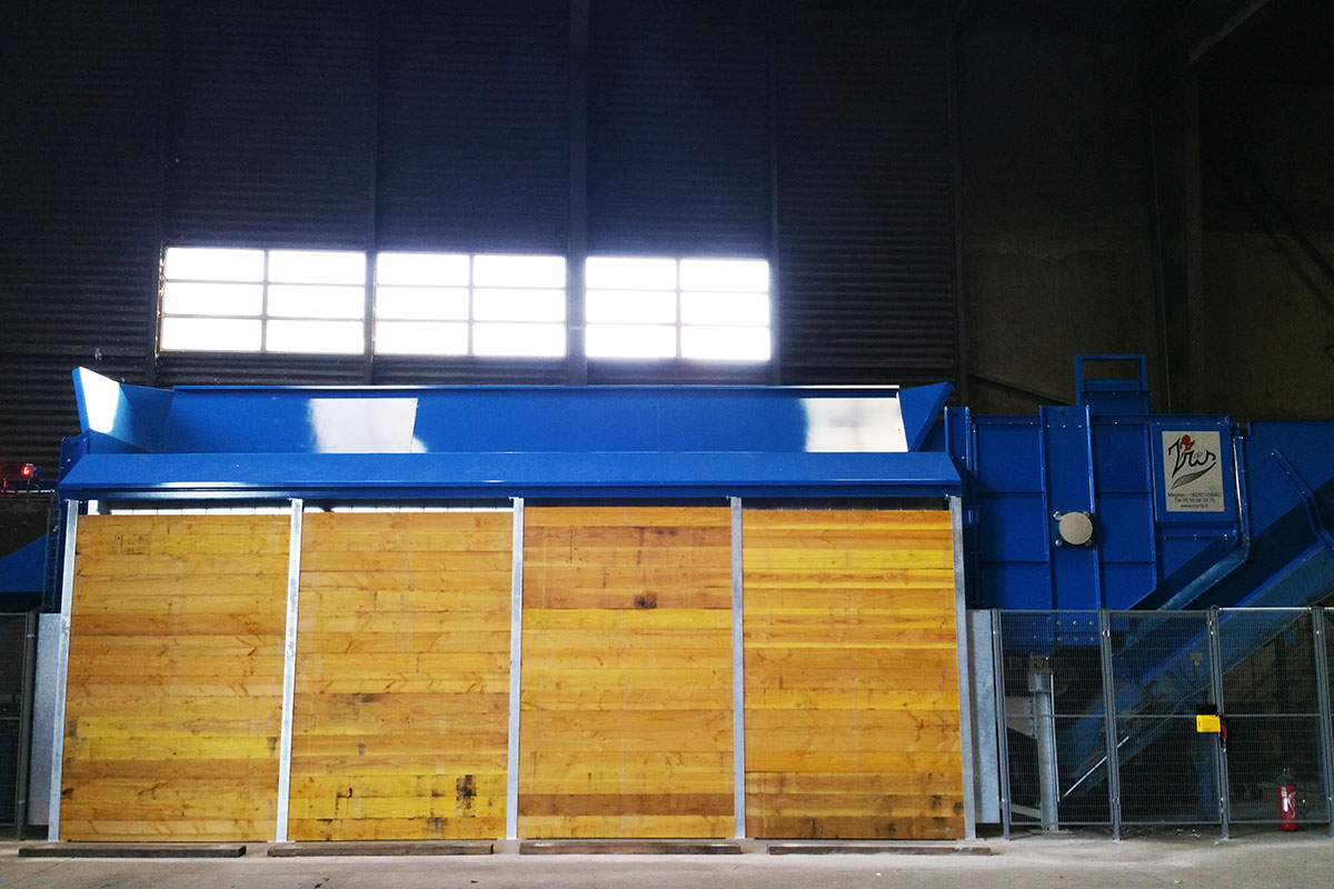 Trémie Ouvre-sacs sur Pesons